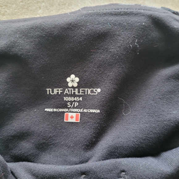 Tuff Athletics gray High wasted leggings size small - Picture 2 of 8